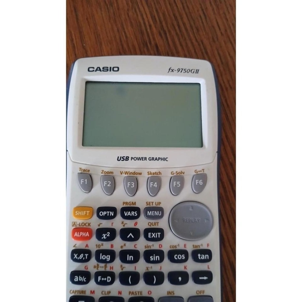 Casio FX-9750GII Graphing Calculator Tested Working School Exam Math USB - Picture 2 of 3